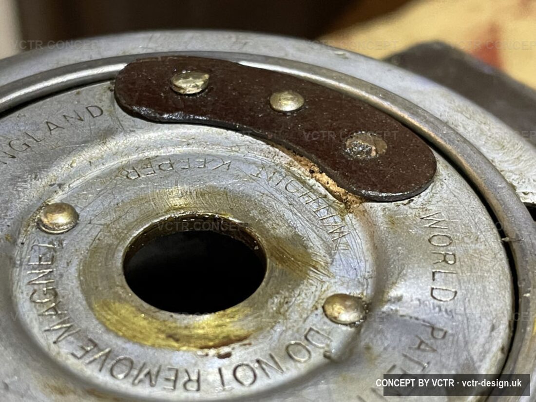 A vintage Sturmey-Archer Dynohub shell